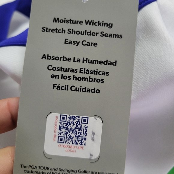 Nwt Pgatour ative wear dress white largew pockets - Picture 5 of 10